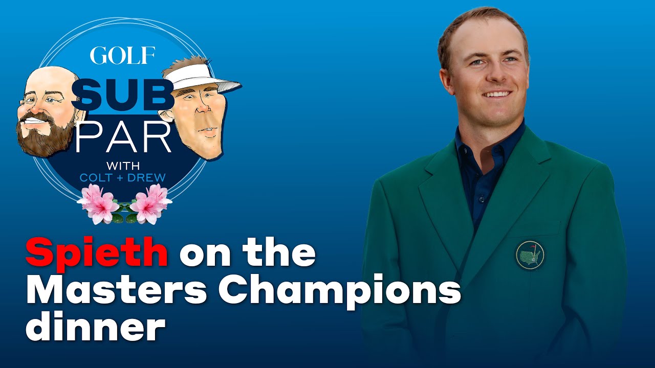 Jordan Spieth explains what The Masters Champions dinner is really like