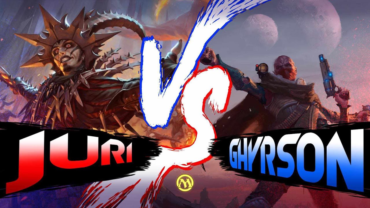 Machine gun showdown Juri vs Ghyrson | Round 3 | Trics | Duel Commander