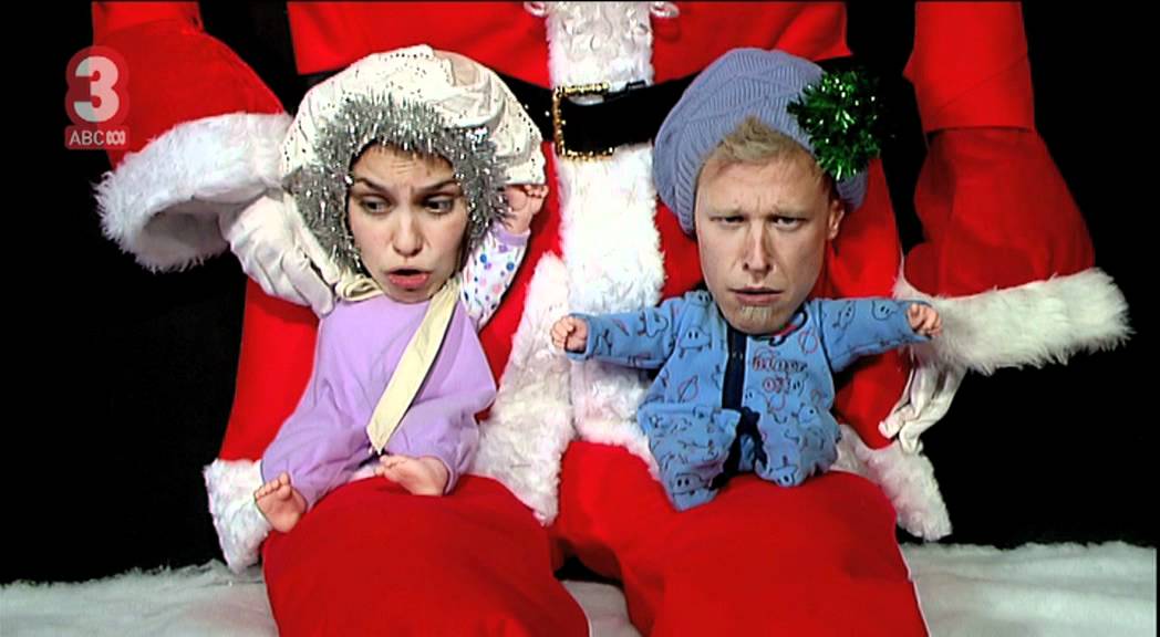 Sitting On Santa's Knee | Big Babies