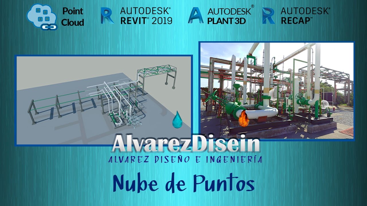 NUBE DE PUNTOS - RECAP - REVIT - PLANT 3D - POINT CLOUD