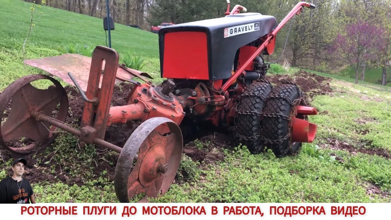 РОТОРНЫЕ ПЛУГИ РАЗНЫХ СТРАН МИРА ДО МОТОБЛОКА / ROTOR PLOWS FROM DIFFERENT COUNTRIES OF THE WORLD