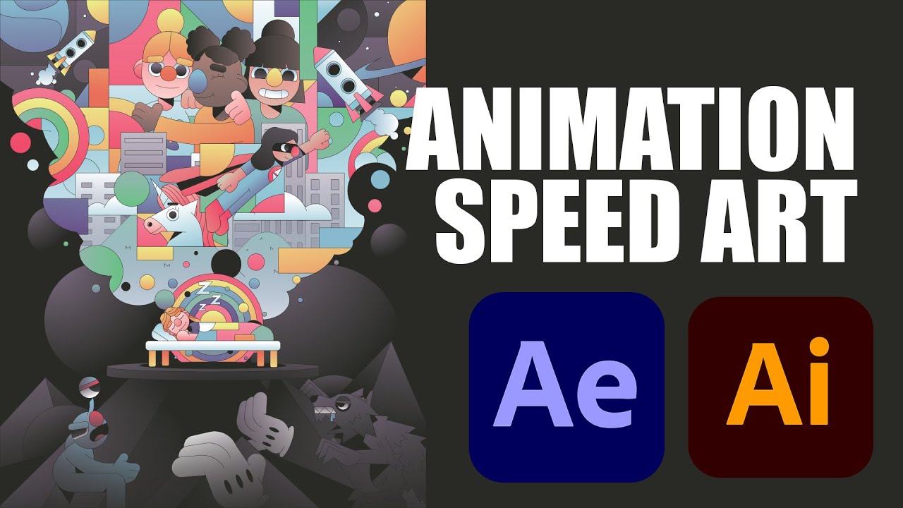 Animation Speed Art - NFT Collaboration: Defaced x Emonee LaRussa