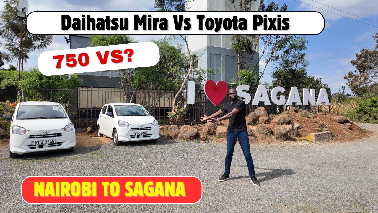 Nairobi to Sagana with less than sh. 1000 Fuel, Daihatsu Mira Vs Toyota Pixis Epoch 