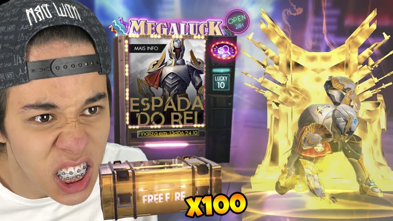 A NOVA SKIN VEIO BUGADA E GASTEI MAIS DE 10 MIL DIAMANTES PARA GANHAR NO FREE FIRE!