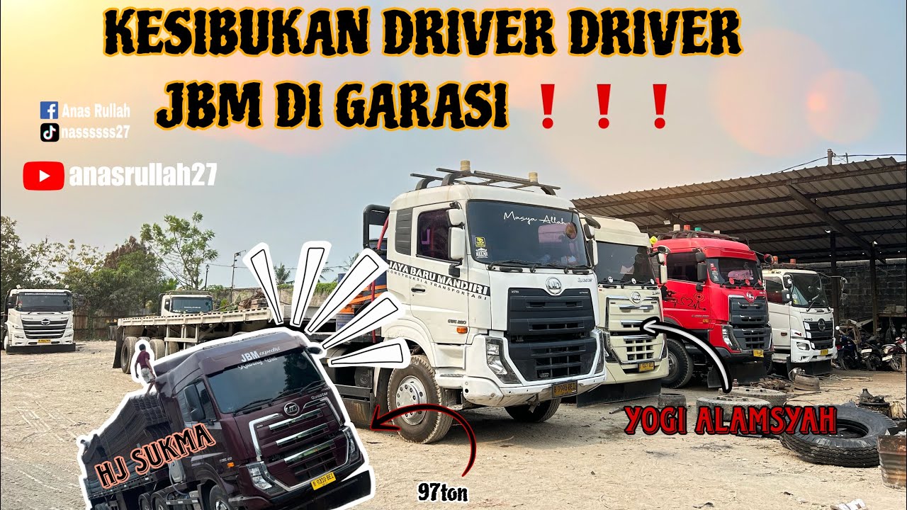 KESIBUKAN DRIVER DI GARASI JBM SEBELUM MELINTAS KE PENJURU NEGERI ❗️❗️❗️