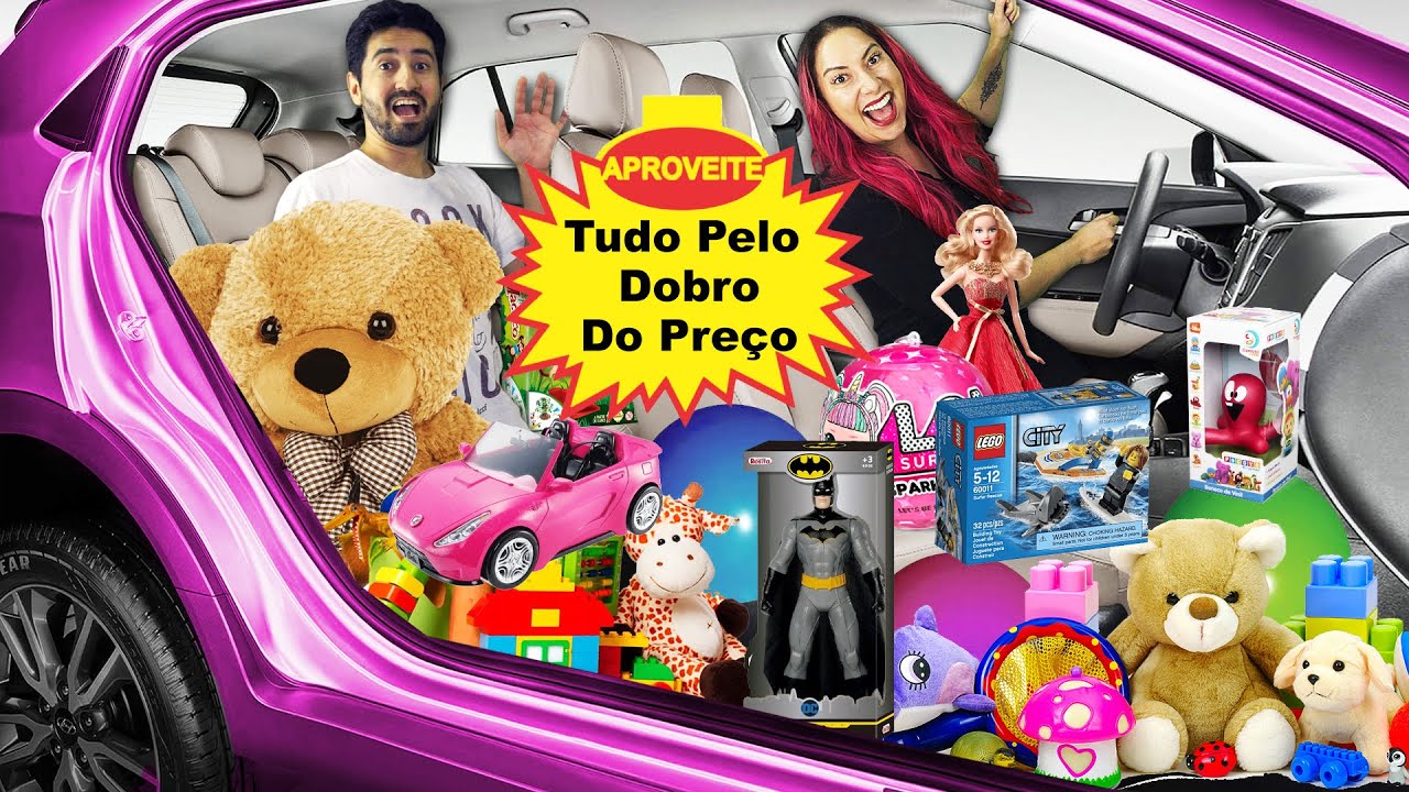 TRANSFORMAMOS NOSSO CARRO EM UMA LOJA DE BRINQUEDOS | Gabriel e Shirley 2.0