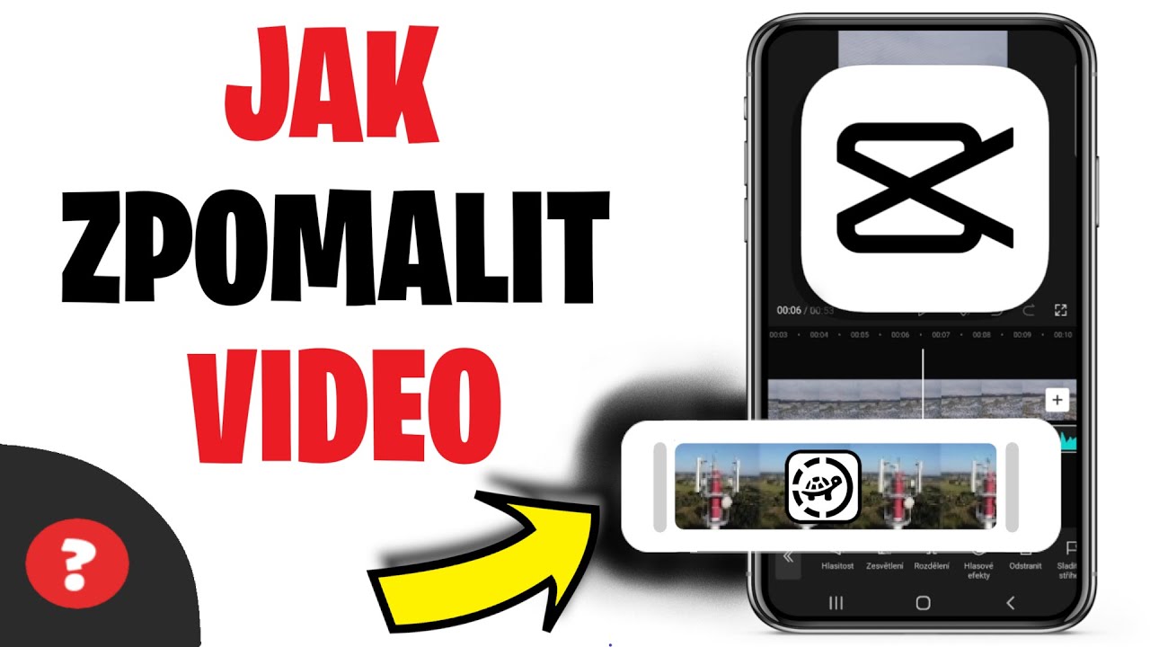 Jak udělat SLOW MOTION EFEKT | Střih videa | Návod | CapCut / Telefon