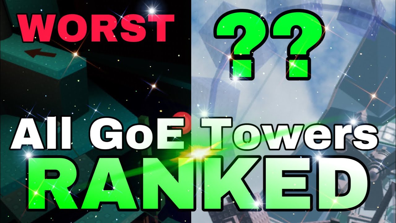 JToH - All Garden of Eesh&ouml;l Towers RANKED From: Worst to Best