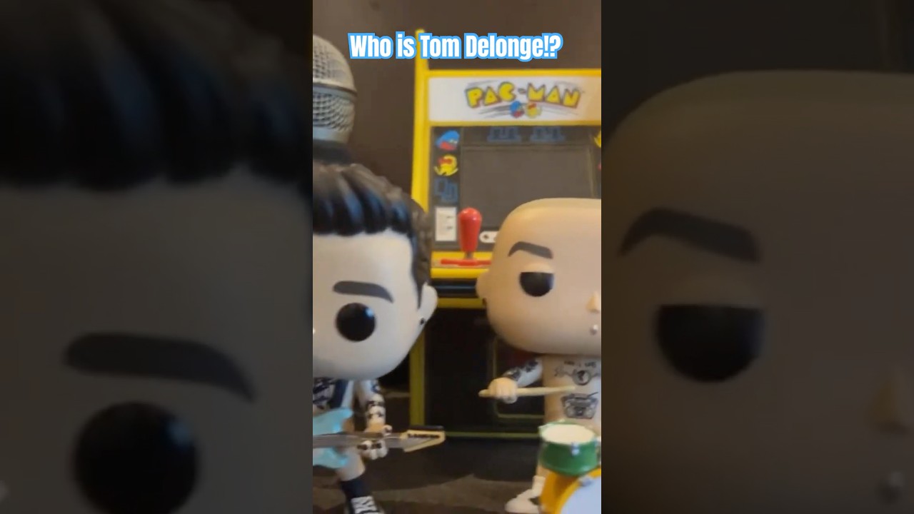 Which One Is Tom DeLonge? 🤔 Blink-182 Funko Guessing Game | Studio Tour Short. Help, I'm confused!