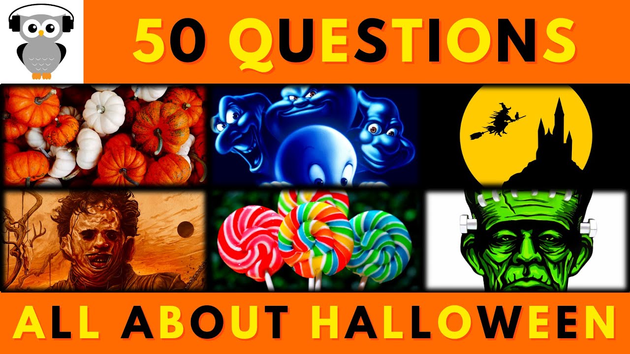 Halloween Quiz Trivia | 50 Questions | Do You Know | Virtual Pub Quiz