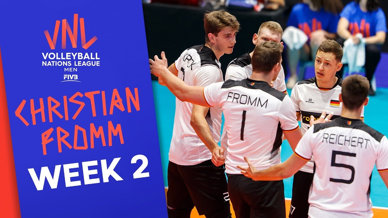 Christian Fromm secures Germany victory with 25 points vs. Serbia | Volleyball Nations League 2019