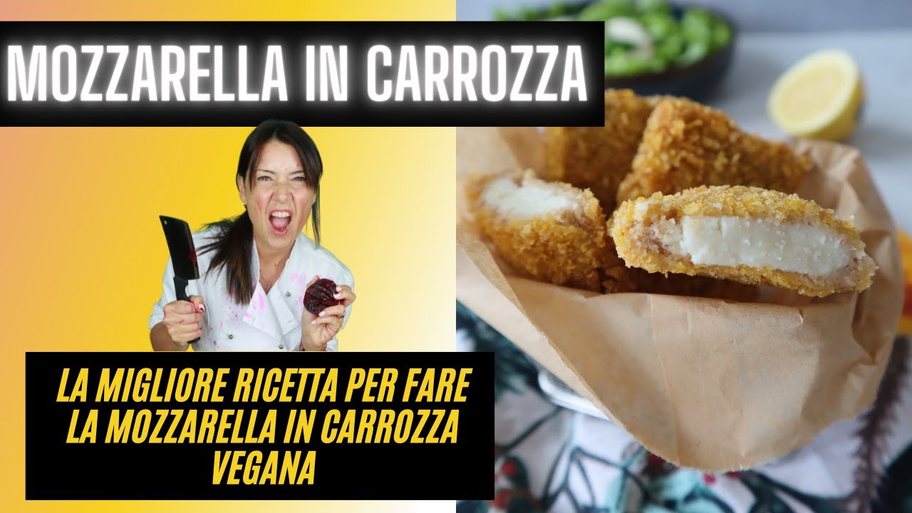 La migliore ricetta per fare la Mozzarella in Carrozza VEGANA!