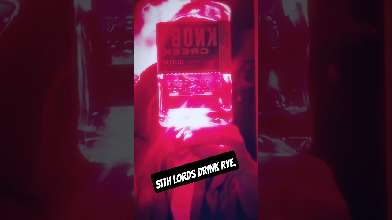 If they offer Knob Creek and it's a rye, they're no Jedi. #sith #bourbon #starwars #whiskey