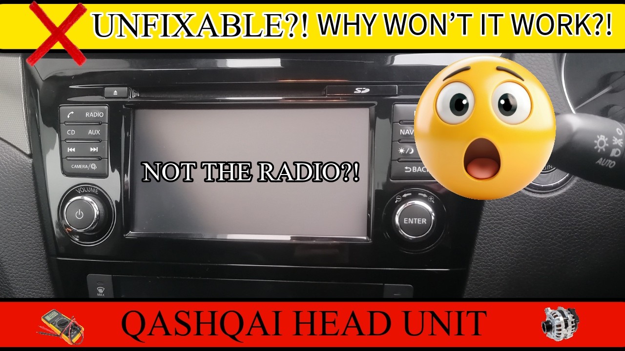 👉Nissan Qashqai Radio Not Working? It Wasn’t the Head Unit!😱🛠️