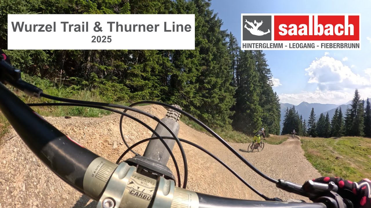 Saalbach-Hinterglemm: Wurzel Trail and Thurner Line