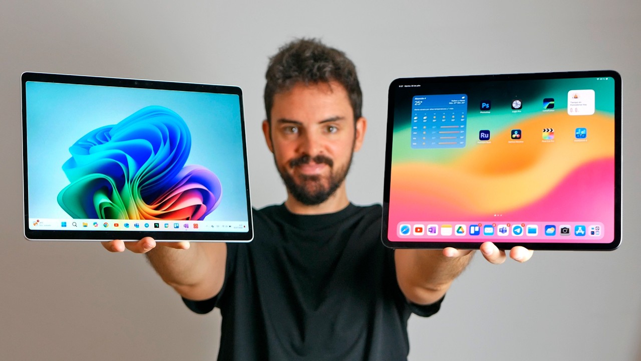 iPad PRO M4 vs Surface PRO 11, ¿cuál ELEGIR?