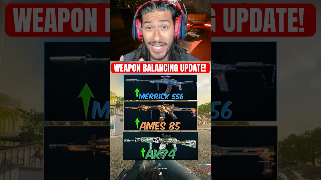 NEW Weapon Balancing UPDATE In Warzone!