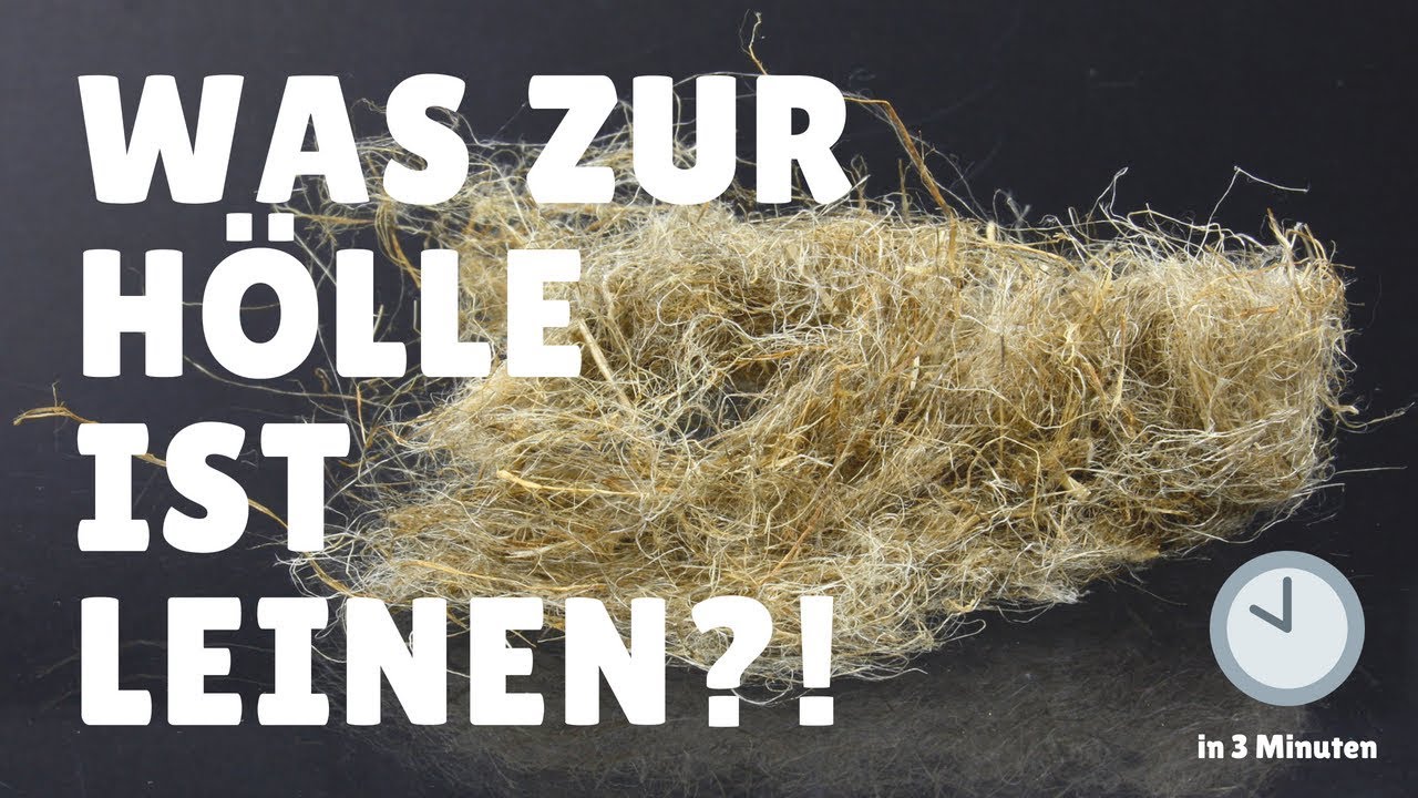 Was zur H&ouml;lle ist LEINEN?! In 3 Minuten erkl&auml;rt! | Fair Fashion & Lifestyle | rethinknation