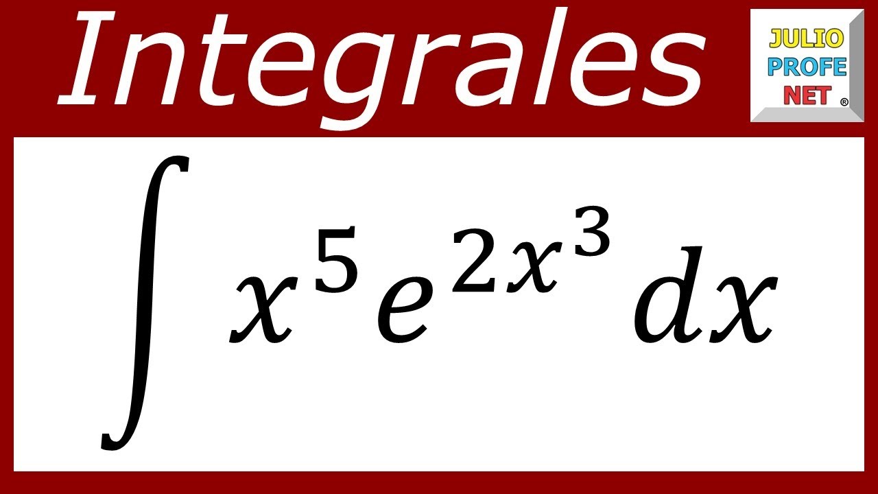 Integrales por sustitución y partes | Ej. 5 #julioprofe