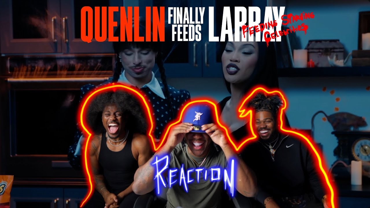 Quenlin FINALLY feeds Larray 