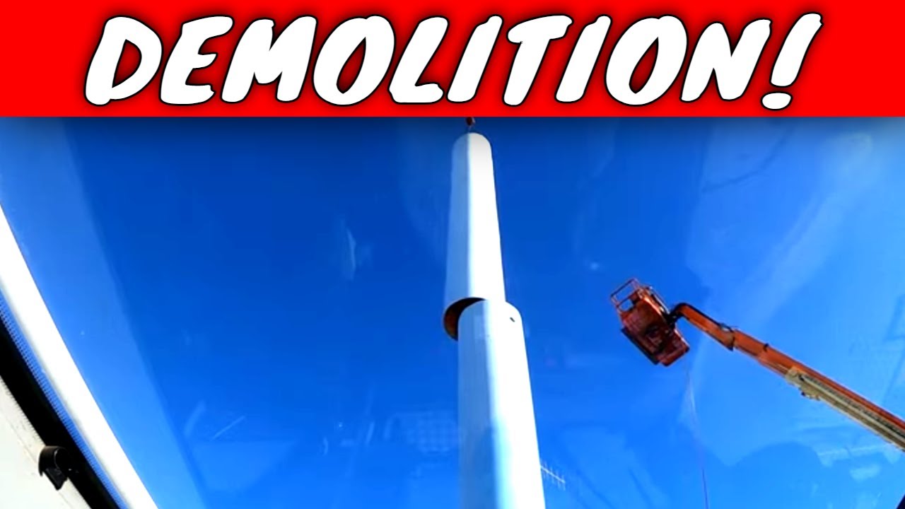 Water Tower Demolition