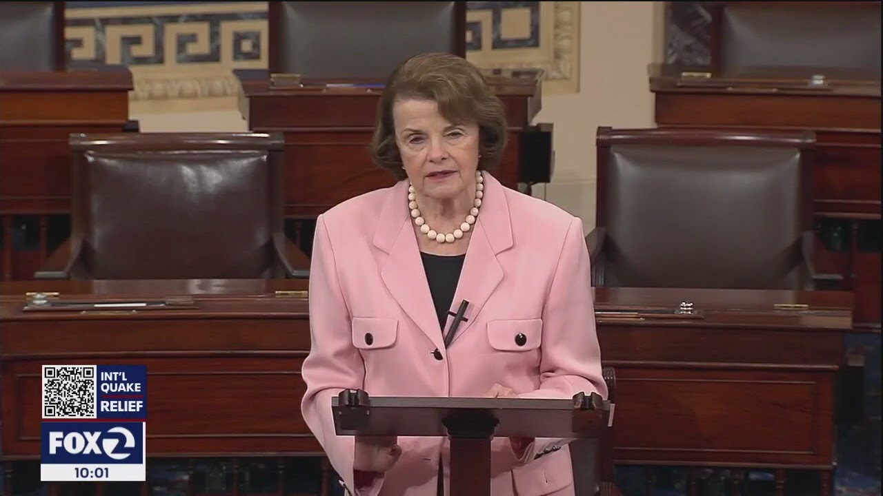 Sen. Dianne Feinstein announces final term