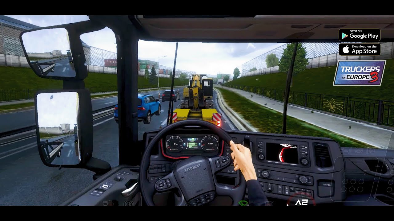 Truckers of Europe 3 Delivering Articulated Hauler  [Origin] to [Destination]