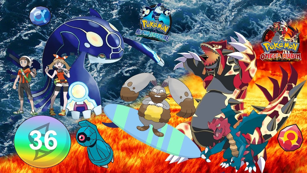 Pokémon Omega Rubin/Alpha Saphir Soul Link Randomizer: Rivalen-Kampf & Baumhausen City #36