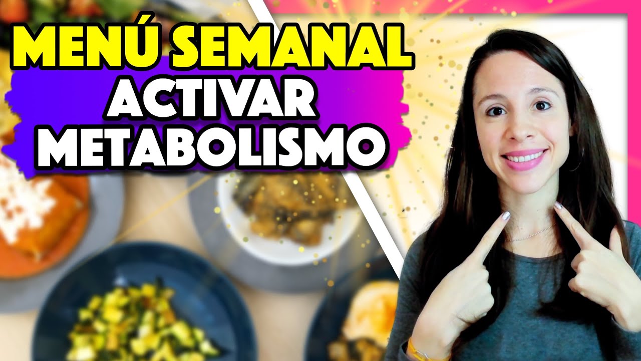🔥 MENÚ SEMANAL para HIPOTIROIDISMO 🔥 (Recetas rápidas para Bajar de Peso) ✅