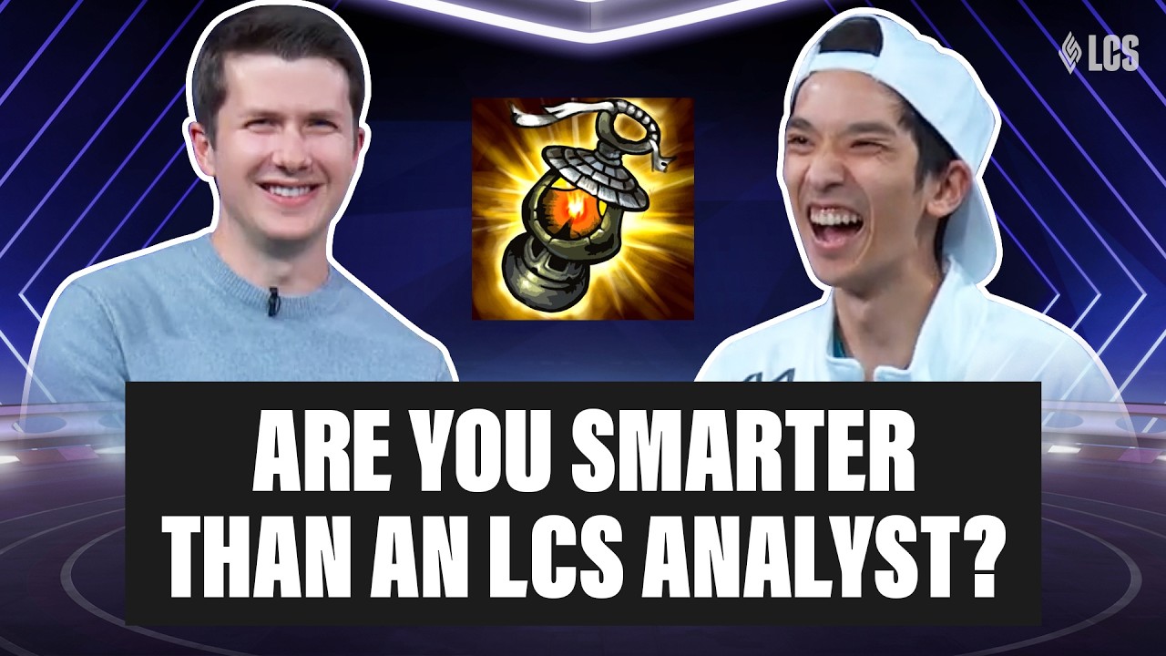 Are You Still Smarter Than an LCS Analyst? | ft. @C9LoL