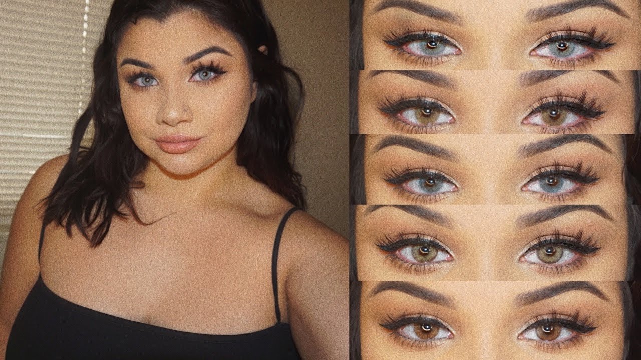 TTDEYE COLOR CONTACTS REVIEW | queen brown, pearl grey + more