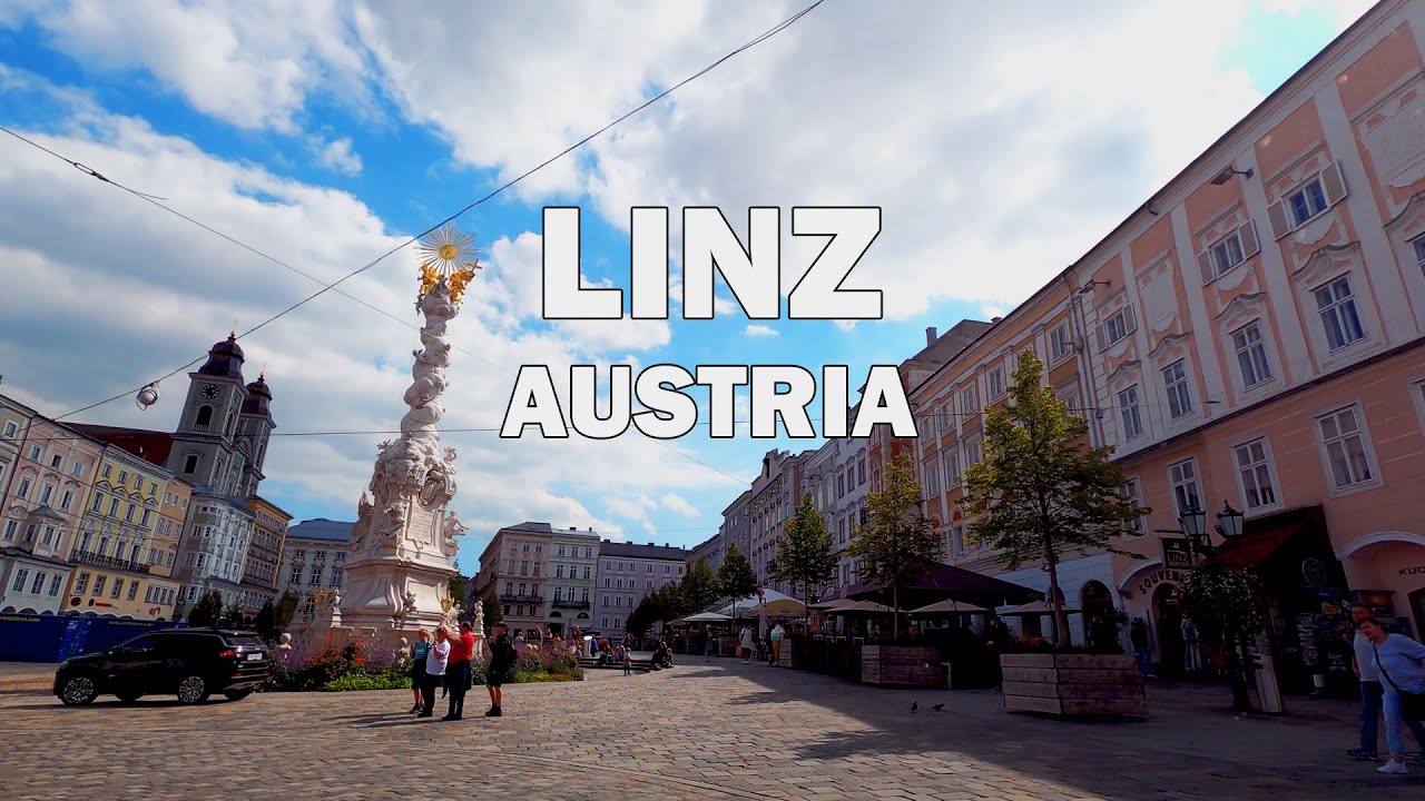 Linz, Austria - Driving Tour 4K