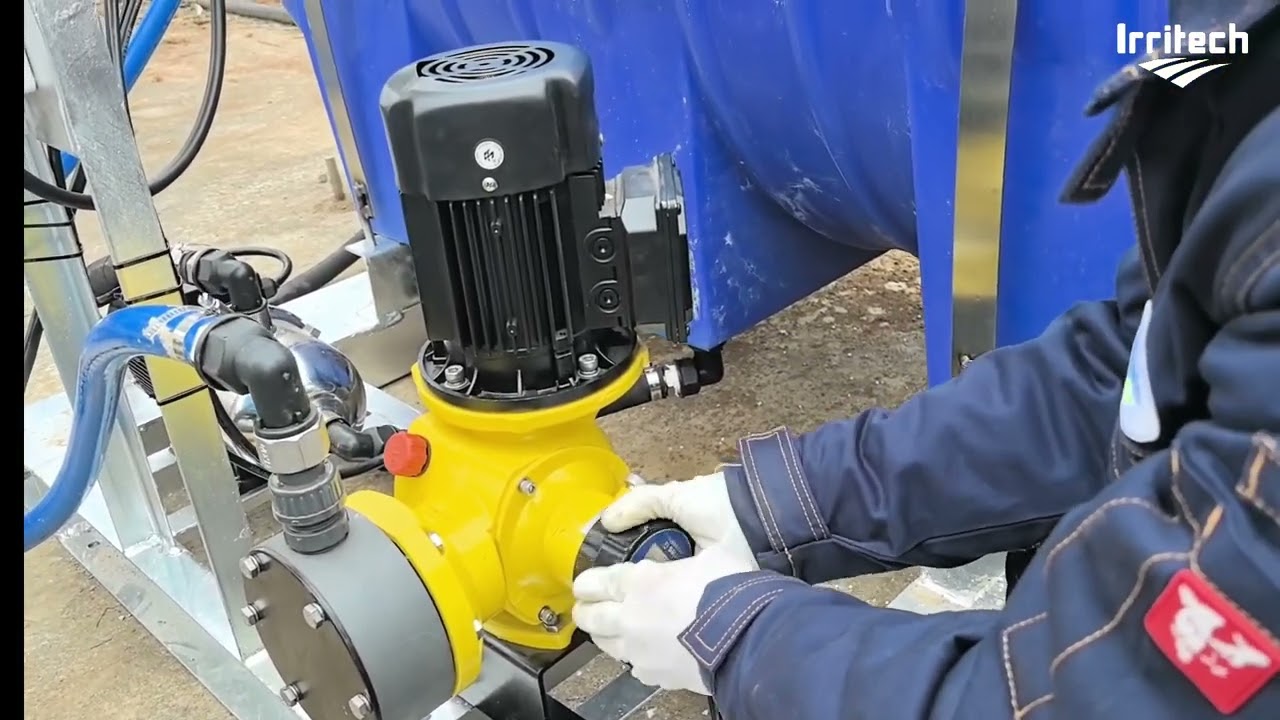 Irritech new design on the fertilizer system