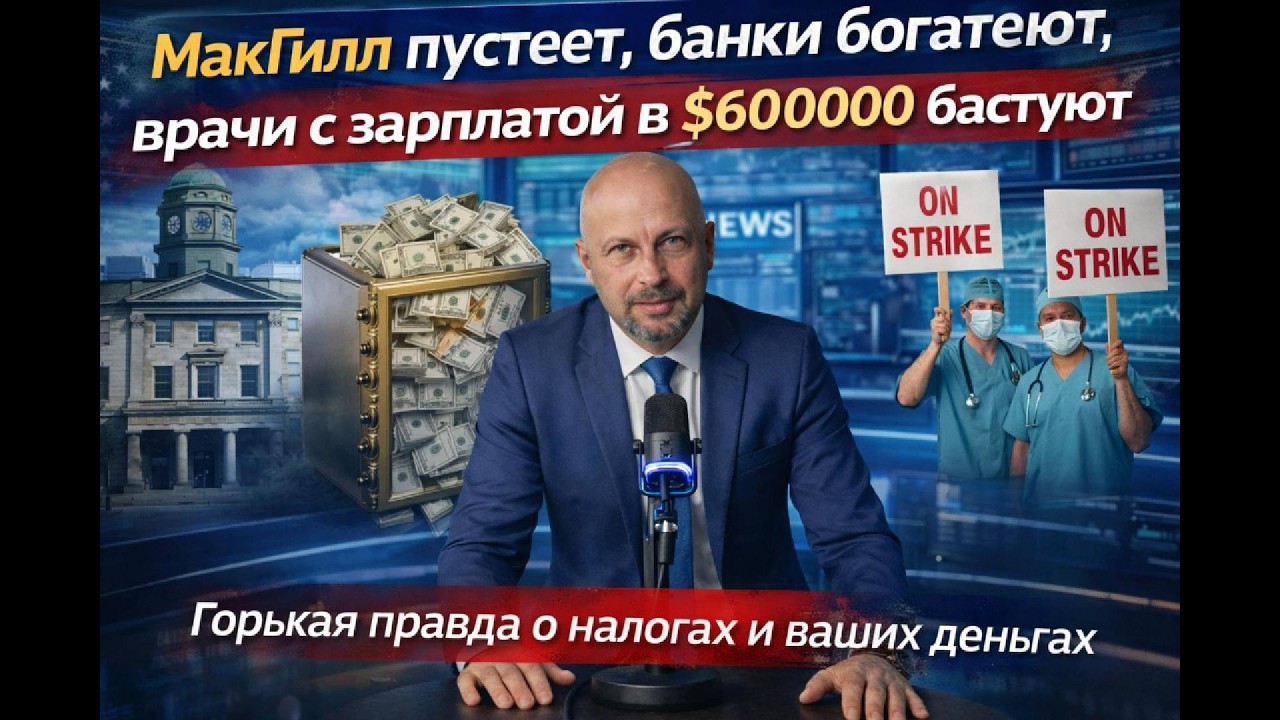 Врачи с зарплатой $600000 бастуют, а вы платите: почему сломалась экономика |  Деловой Монреаль