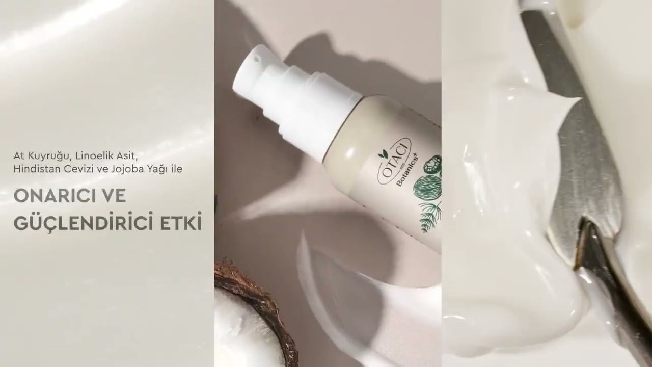 Yıpranmış ve İşlem Görmüş Saçlar İçin Onarıcı Saç Serumu | Otacı Botanics+