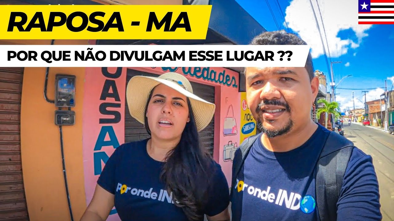 Um PARAÍSO ESCONDIDO no MARANHÃO. Conhecendo Raposa/MA | Por Onde Indo 🌎