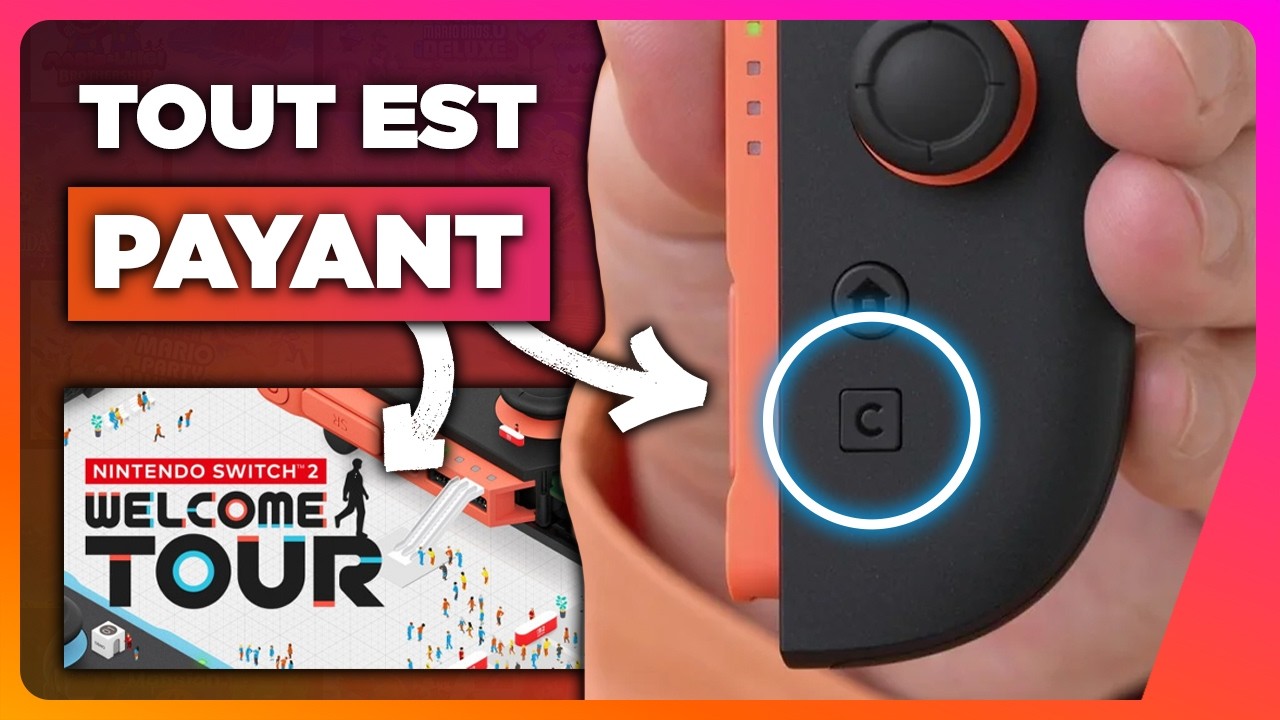 Switch 2 : pourquoi tout est payant ? 🔥 NEWS du 08/04/2025