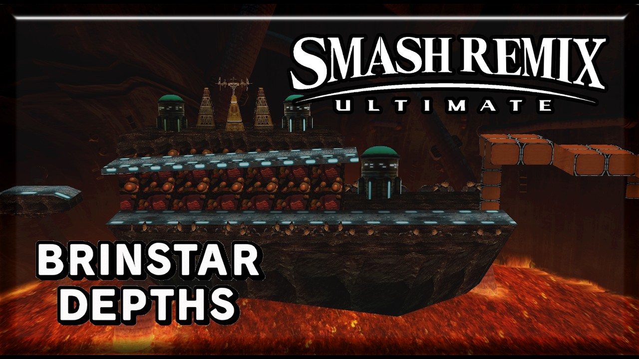 Brinstar Depths — Smash Remix Ultimate 5.0 — Texture Pack