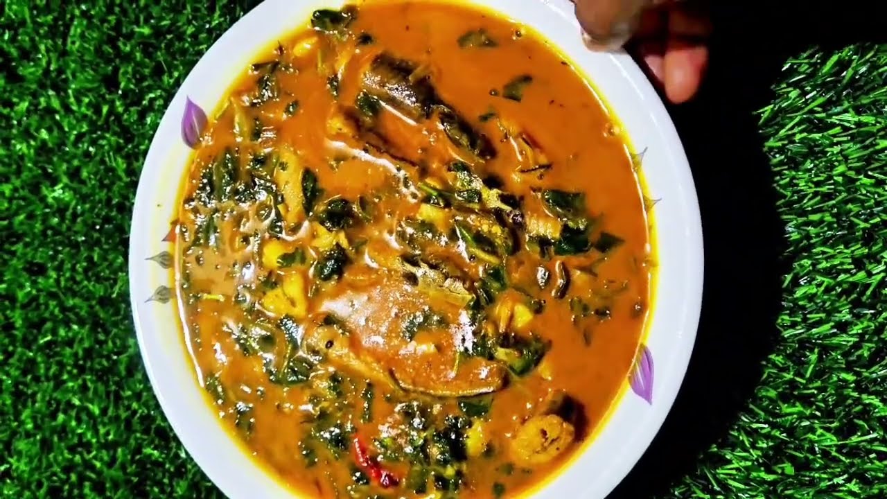 থানকুনি পাতা দিয়ে দারুন মজাদার শিং মাছ ভুনা l Thankuni Patar Recipe l Papri Kitchen and vlog.