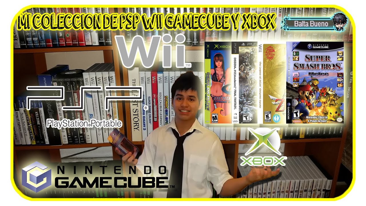 MI COLECCIÓN DE JUEGOS DE PSP WII GAMECUBE Y XBOX (ESPECIAL #4)
