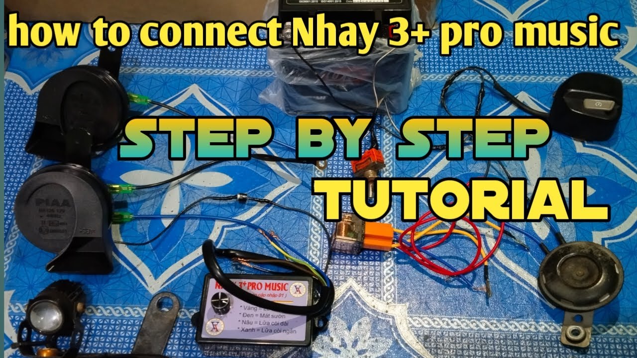 how to connect Nhay 3+pro music Step by step tutorial. (Basic tips)