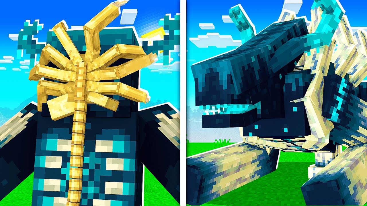 *NOVO* FACE HUGGER INFECTOU O MINECRAFT (assustador) 😷