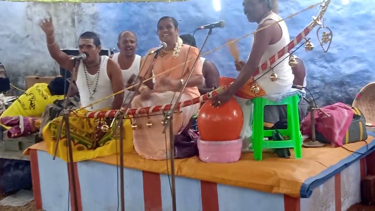 பத்திரகாளி பிறப்பு ஓடைமறிச்சான் ஸ்ரீ செக்கடி மாடசாமி கோவில் கொடைவிழா கண்டமங்கலம் சாந்தி வில்லிசை
