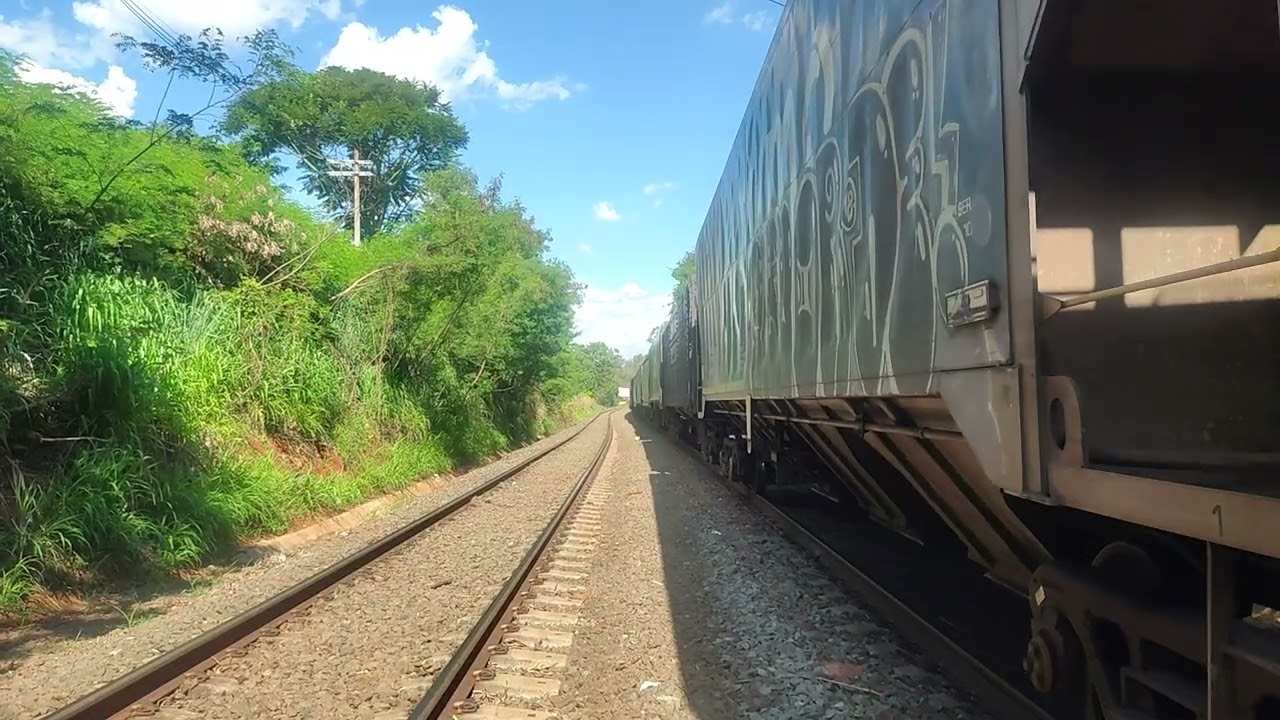 GE AC44i Fibria #8424 Passando Vazio Em Santa Gertrudes SP 