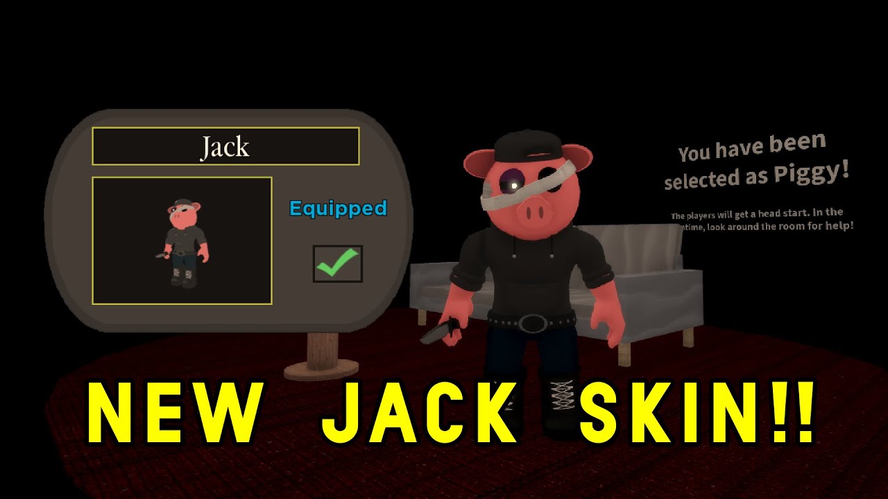 Piggy But Nostalgia New Jack Skin!! - How To Get + Showcase (Piggy But Nostalgia) | Roblox