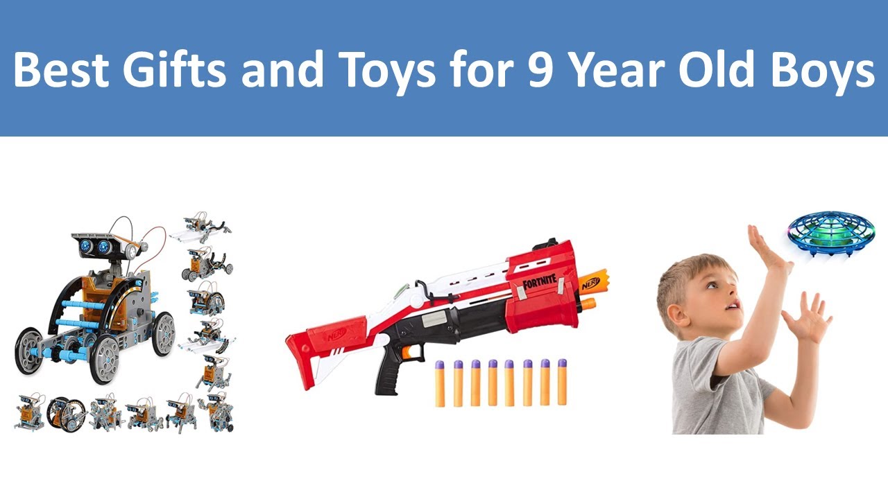 Top 10 Best Gifts and Toys for 9 Year Old Boys in 2024