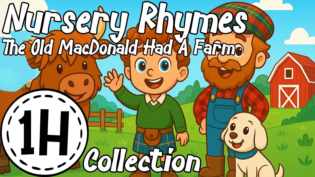 Old MacDonald Had A Farm 1 H Collection by Hamish And Clyde | KittyCatCollection | Nursery Rhymes
