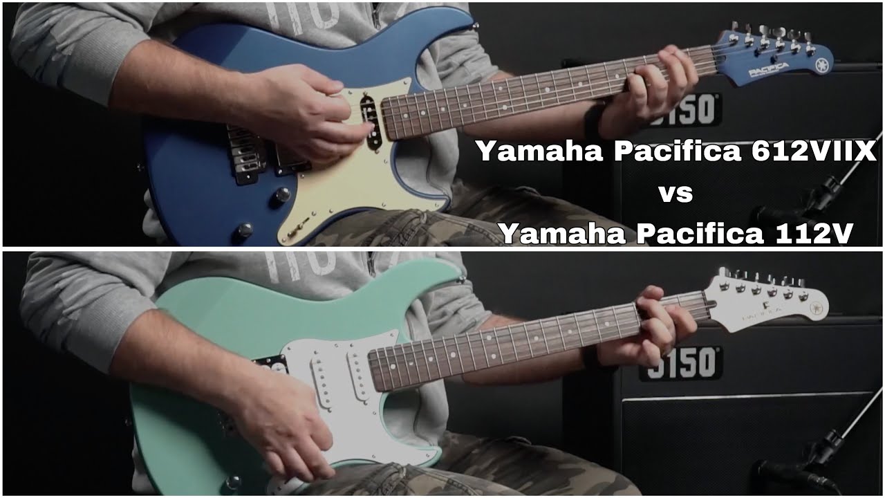 Kr&oacute;tko i na temat - Yamaha Pacifica 612VIIX vs Yamaha Pacifica 112V SB