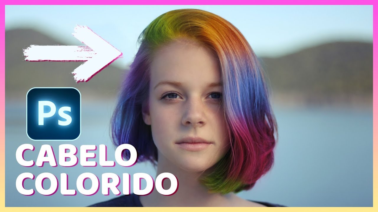 Como mudar COR DE CABELO no Photoshop
