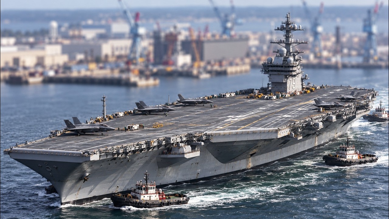 Why The US Navy Took This Carrier Before It Was Finished